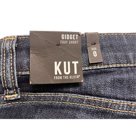 Kut from the Kloth Gidget Fray shorts sz 0 NWT - Picture 4 of 4